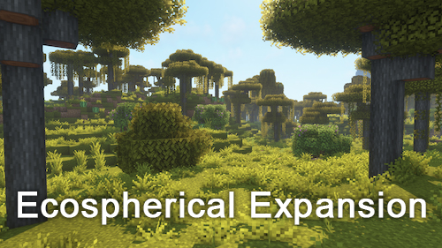Мод Ecospherical Expansion - красивые биомы