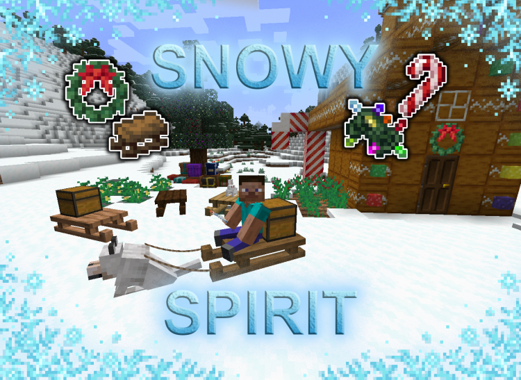 Мод Snowy Spirit — зимний дух
