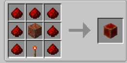 Мод Redstone Dirt — блоки с редстоуном