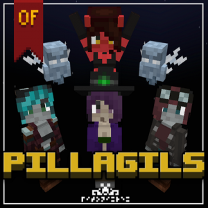 Pillagirls - преображение мира Minecraft