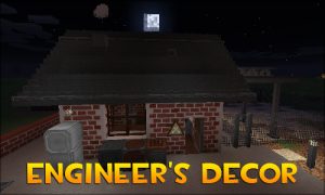 Engineer's Decor: декоративное дополнение к моду Immersive Engineering
