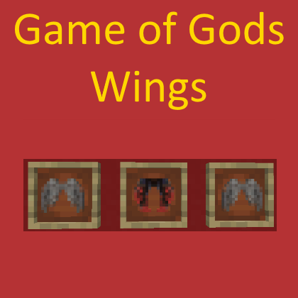 Превратите элитры в крылья богов с текстур-паком Game of Gods: Wings