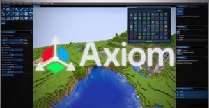 Axiom - меню редактора мира с опциями WorldEdit
