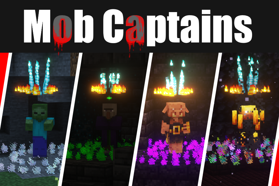 Mob Captains - усиленные капитаны с особым лутом