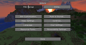 Panorama Screens: улучшенный интерфейс в Minecraft