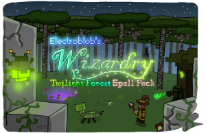 Electroblob's Wizardry: Twilight Forest - новые заклинания и артефакты