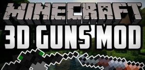 Огнестрельное оружие в Minecraft с модом New Stefinus 3D Guns