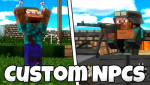 Мод Custom NPCs Reborn для Minecraft — торговцы, квесты и уникальные персонажи Мод Custom NPCs Reborn для Minecraft — торговцы, квесты и уникальные персонажи